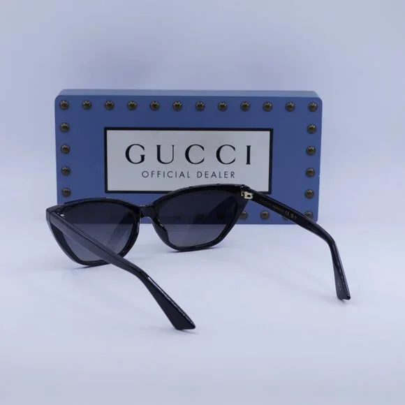 Final Price! Gucci GG1815S 005 Black/Grey Polarized Sunglasses